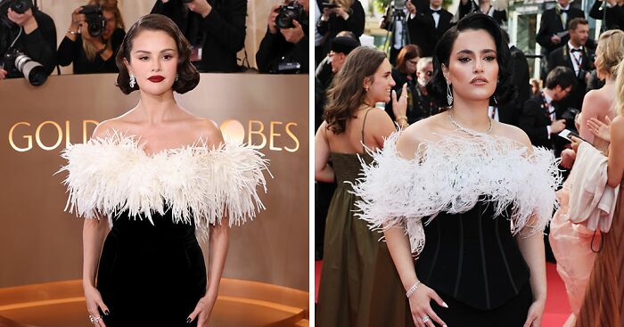 “Even The Hair”: Selena Gomez Accused of Plagiarizing Arab Influencer’s Look At The Golden Globes