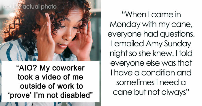 “She’s Insane”: Woman Films Her Coworker After Work To Try To Prove That She’s Not Actually Disabled