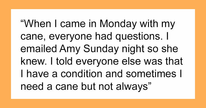 “Might Need Police Involvement”: Woman Films Coworker Outside Of Work To Prove She’s Not Disabled