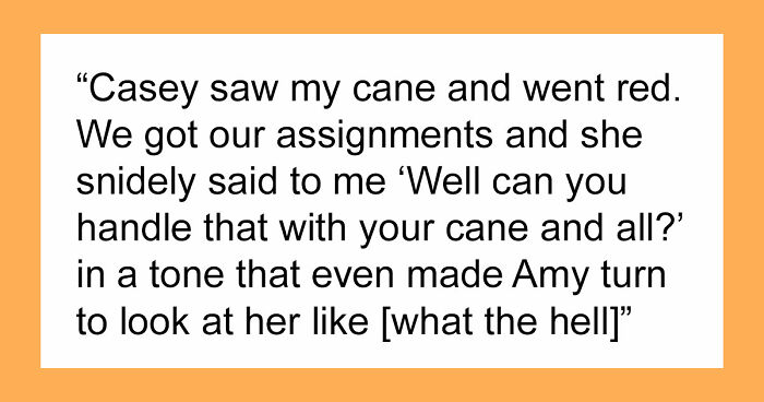 “She’s Insane”: Woman Films Her Coworker After Work To Try To Prove That She’s Not Actually Disabled