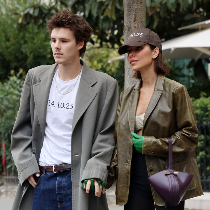 Cruz Beckham and his mom lookalike girlfriend holding hands during a casual outing sparking how old is she buzz.