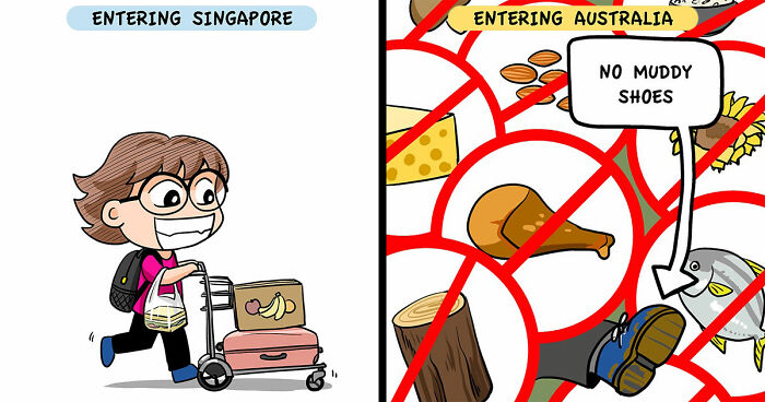 This Artist Turns Travel Culture Shock Into 37 New Comics That Are Way Too Relatable