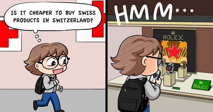 This Artist Turns Travel Culture Shock Into 37 New Comics That Are Way Too Relatable