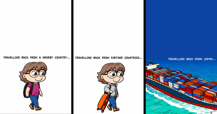 This Artist Turns Travel Culture Shock Into 37 New Comics That Are Way Too Relatable