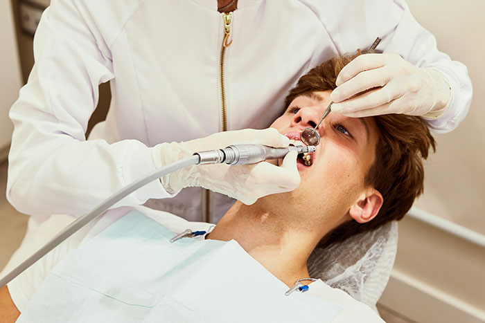Dental procedure showing one of the most dangerous things people willingly or unwillingly did during treatment.