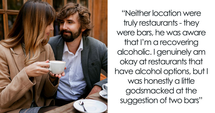 Guy Plans A Bar Crawl For A Sober Woman Who Told Him She Doesn’t Drink, She Sees Red Flags And Runs