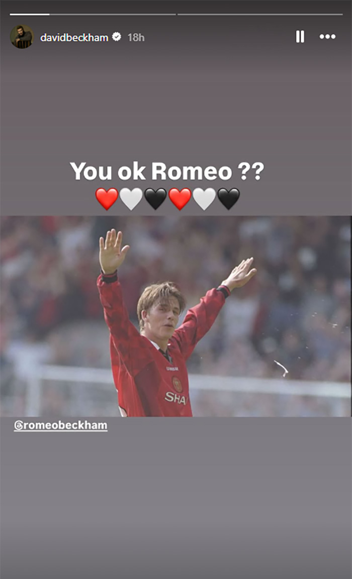 David Beckham publicly teases son Romeo on social media amid ongoing family rift and worst crisis they have faced.