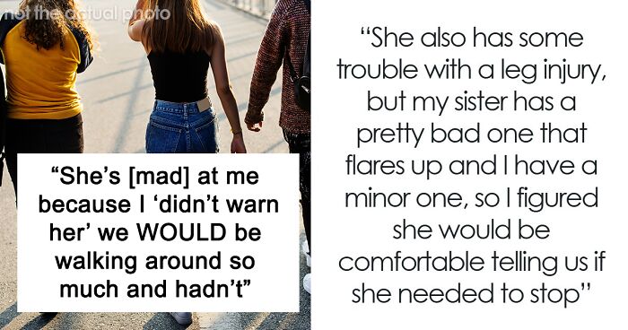 Woman Mad At Friend For Taking Her On A Walking Trip Without Warning, Knowing She’s Diabetic