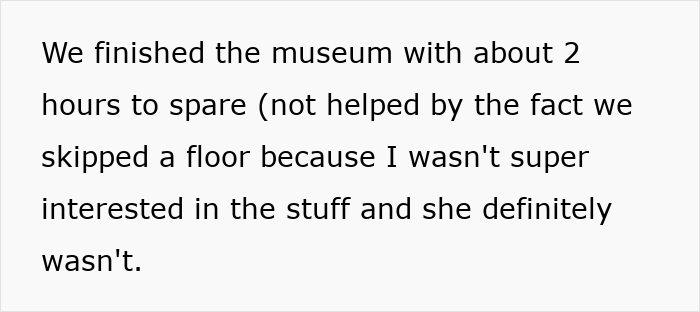 Text excerpt discussing feeling frustrated after a walking trip taken without warning, knowing about her diabetes condition.
