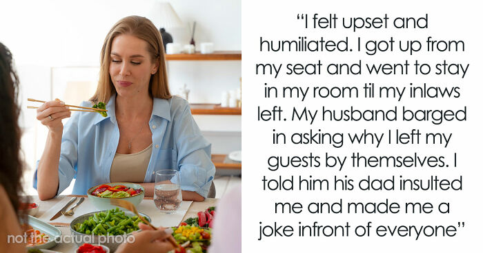 Woman Leaves Dinner Table After FIL’s Cruel Insult, Hubby Rages At Her For “Disrespecting” His Fam