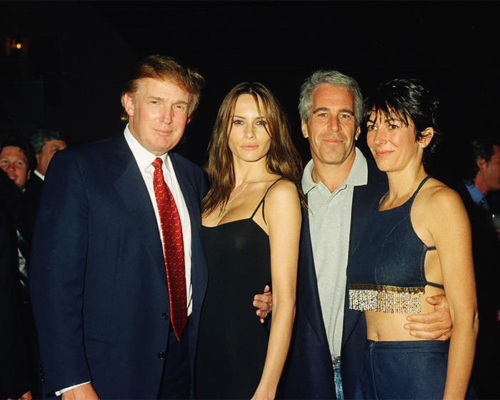 Donald Trump, Melania Trump, Jeffrey Epstein, and Ghislaine Maxwell posing together at an event, DOJ Epstein files context. Donald Trump, Melania Trump, Jeffrey Epstein, and Ghislaine Maxwell posing together at an event, DOJ Epstein files context.