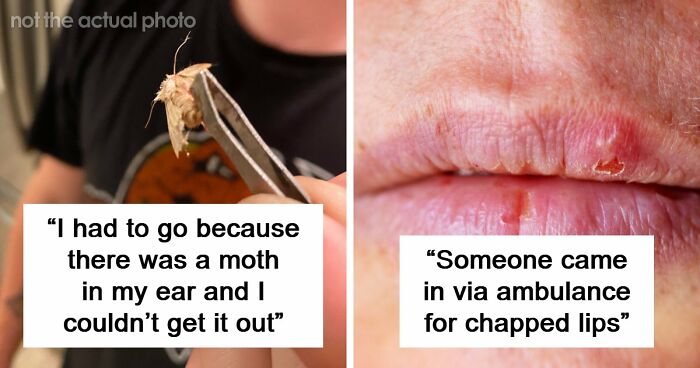 “My Mom Went To The ER For Dirt On Her Forehead”: 38 Of The Funniest ER Visits