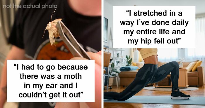 “My Mom Went To The ER For Dirt On Her Forehead”: 38 Of The Funniest ER Visits