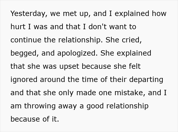 Text about lady turning grieving boyfriend&rsquo;s loss into drama, demanding he man up and console her after losing mother-in-law.
