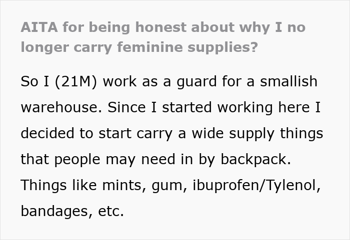 Text excerpt discussing a man turning coworkers against a woman who reported him to HR after being called a creep.