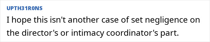 Comment on set negligence related to intimacy coordinator while filming Emilia Clarke&rsquo;s scene with three men.