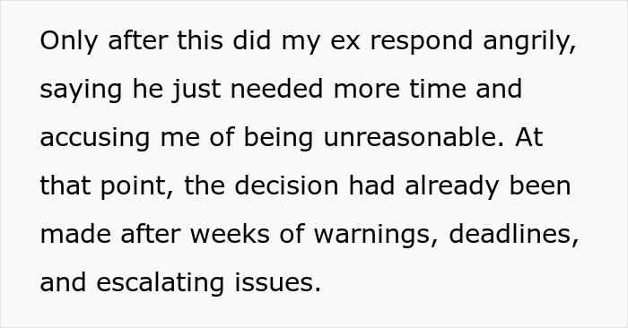 Text showing a woman struggling with her ex’s dog and threatening to take it to a shelter amid unresolved conflicts. Text showing a woman struggling with her ex’s dog and threatening to take it to a shelter amid unresolved conflicts.