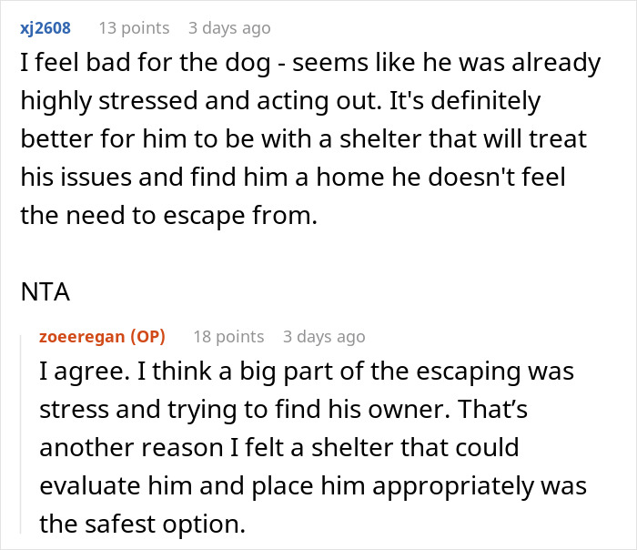 Reddit users discuss woman unable to handle ex’s dog, considering shelter due to the dog's stress and behavior issues. Reddit users discuss woman unable to handle ex’s dog, considering shelter due to the dog's stress and behavior issues.