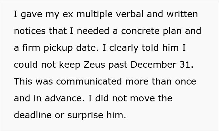 Woman struggles with ex’s dog and threatens to take pet to shelter while ex remains unresponsive. Woman struggles with ex’s dog and threatens to take pet to shelter while ex remains unresponsive.