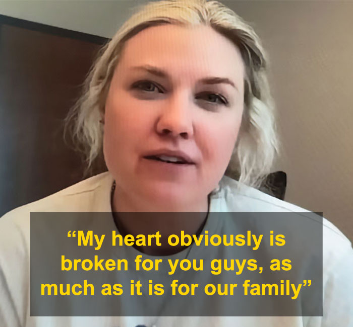 Erika Kirk with a subtle grin in leaked clip fueling backlash amid explosive audio days after Charlie’s passing.