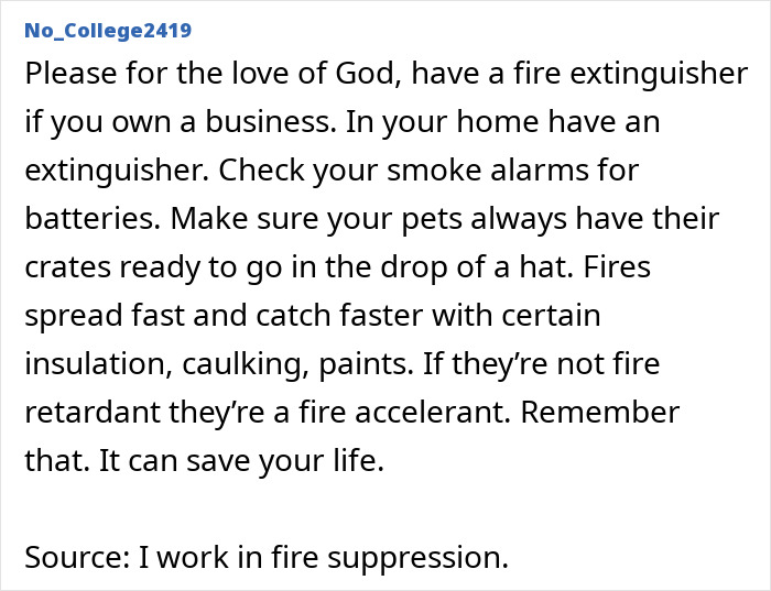 Alt text: Urgent fire safety advice emphasizing the importance of extinguishers and smoke alarms after Swiss resort blaze deaths. Alt text: Urgent fire safety advice emphasizing the importance of extinguishers and smoke alarms after Swiss resort blaze deaths.