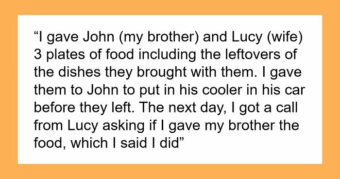 Woman Uninvites Bro And SIL To Family Gathering After Being Wrongly Blamed And Badmouthed By Them