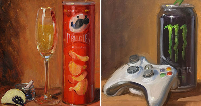 45 Classical Still Lifes With A Modern Twist Featuring Burgers and Fries (New Pics)