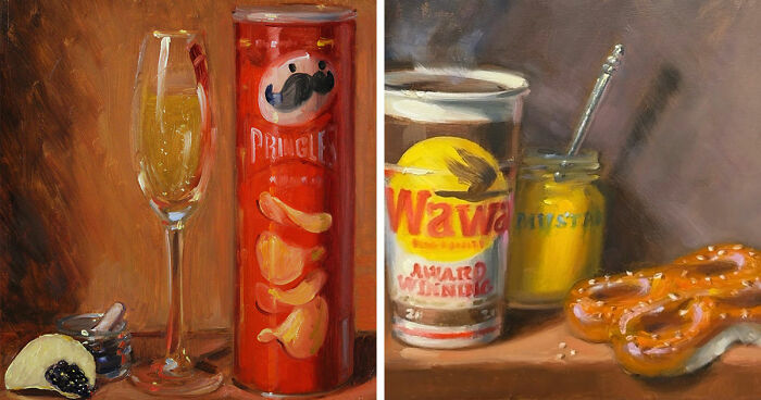 45 Classical Still Lifes With A Modern Twist Featuring Burgers and Fries (New Pics)