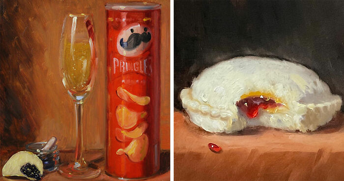 45 Classical Still Lifes With A Modern Twist Featuring Burgers and Fries (New Pics)