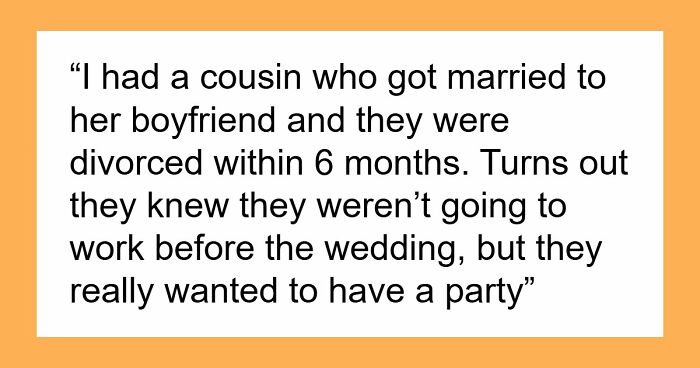 36 Of The Fastest Times Couples Said “I Do” And “I’m Done” – And What Really Happened