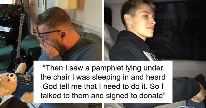 A Dad Heard His Late Son’s Heartbeat Inside A Teddy Bear, Then Met The Man Who Carries It Today