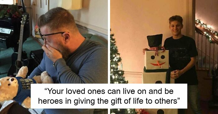 A Dad Heard His Late Son’s Heartbeat Inside A Teddy Bear, Then Met The Man Who Carries It Today