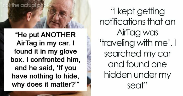 Man Upset 27YO Son Won’t Let Him Track His Car With An AirTag “For Safety”