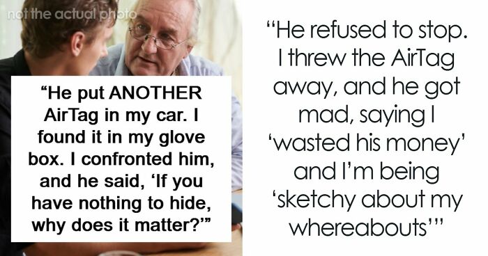 Man Upset 27YO Son Won’t Let Him Track His Car With An AirTag “For Safety”