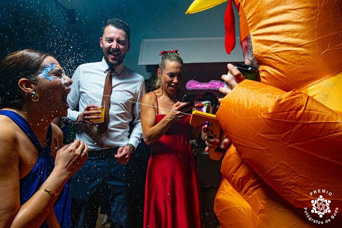 When The Party Gets Out Of Control. Photo By David De Loro