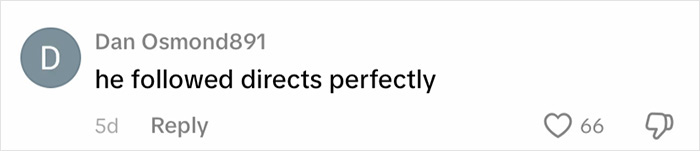 Comment on social media with text he followed directs perfectly sparking relationship debate online about fiancé’s mug gift. Comment on social media with text he followed directs perfectly sparking relationship debate online about fiancé’s mug gift.