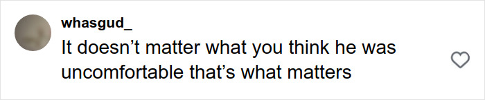 Comment on social media expressing concern about discomfort related to inappropriate dance footage of Victoria Beckham.