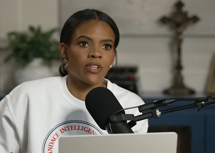 Forensics expert speaking into a microphone during a podcast, discussing evidence on Kurt Cobain's passing.