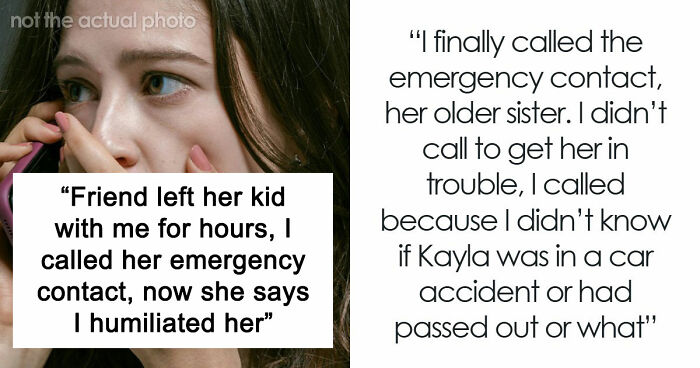 Mom Ghosts Friend For Hours After Asking Them To Babysit For “20 Minutes”, Blows Up When They Call For Help