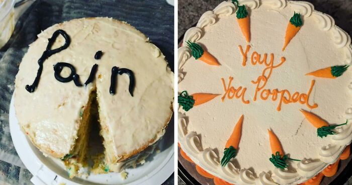 “Too Old For Leo DiCaprio”: 49 Funny Photos Of Cakes That Reflect Honest Emotions