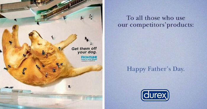 63 Print Advertisements That Used Humor And Creativity To Make Their Competitors Look Boring