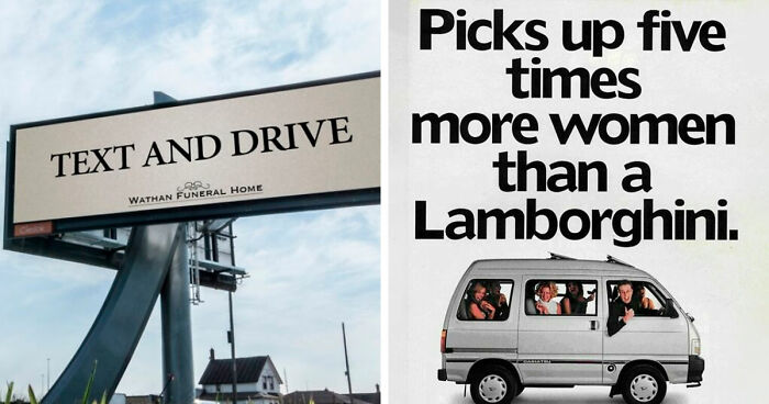 63 Print Advertisements That Used Humor And Creativity To Make Their Competitors Look Boring