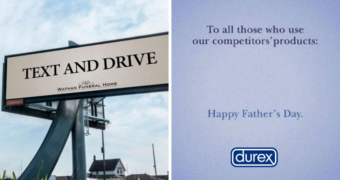 63 Funny And Creative Print Ads That Prove You Don’t Need A Huge Budget To Sell Something