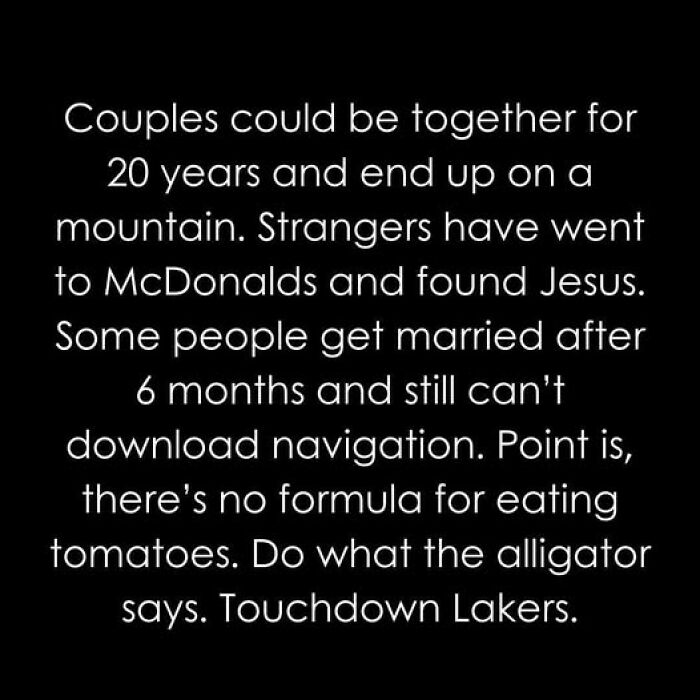 Text image showing a confusing and humorous passage that breaks the brain trying to understand what is read.