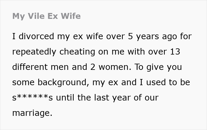 Text excerpt about a woman&rsquo;s deceit in court exposed by her husband and best friend, leading to her losing everything.