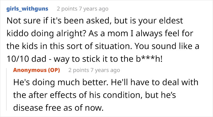 Reddit conversation discussing woman&rsquo;s award winning act in court exposed by husband and her BFF losing everything.