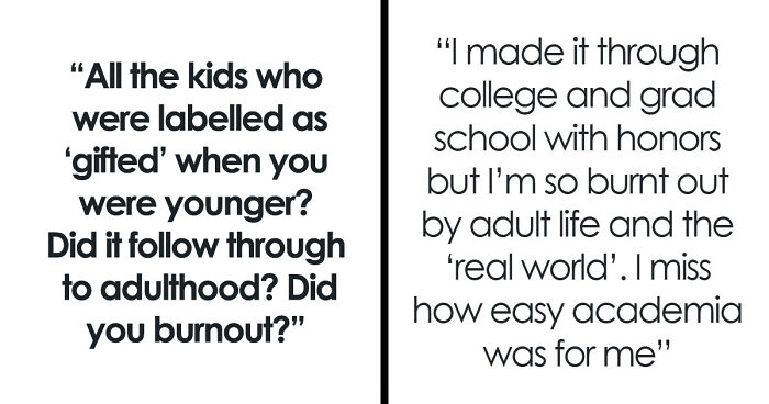 53 “Gifted” Kids Who Had Potential To Do Great Things Shared If They Lived Up To It