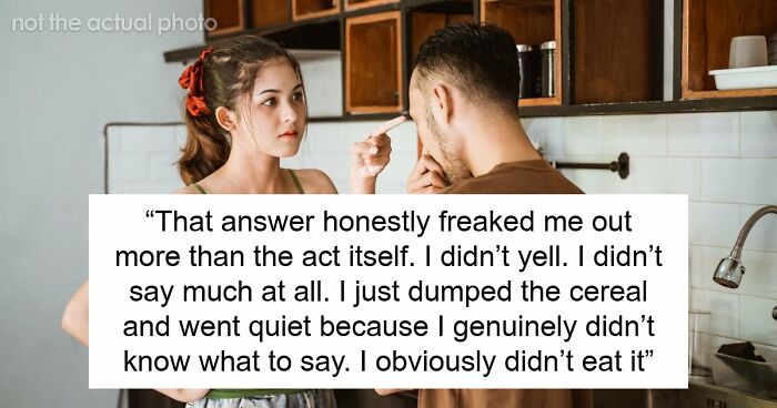 Guy Horrified After Witnessing GF Spitting In His Food, She Says Something “Compelled” Her To Do It