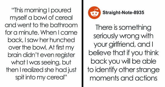 Guy Horrified After Witnessing GF Spitting In His Food, She Says Something “Compelled” Her To Do It