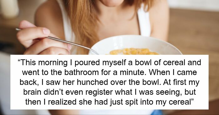 Guy Horrified After Witnessing GF Spitting In His Food, She Says Something “Compelled” Her To Do It